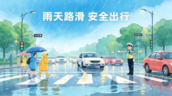 【出行提示】雨天出行，这份安全出行提示请查收